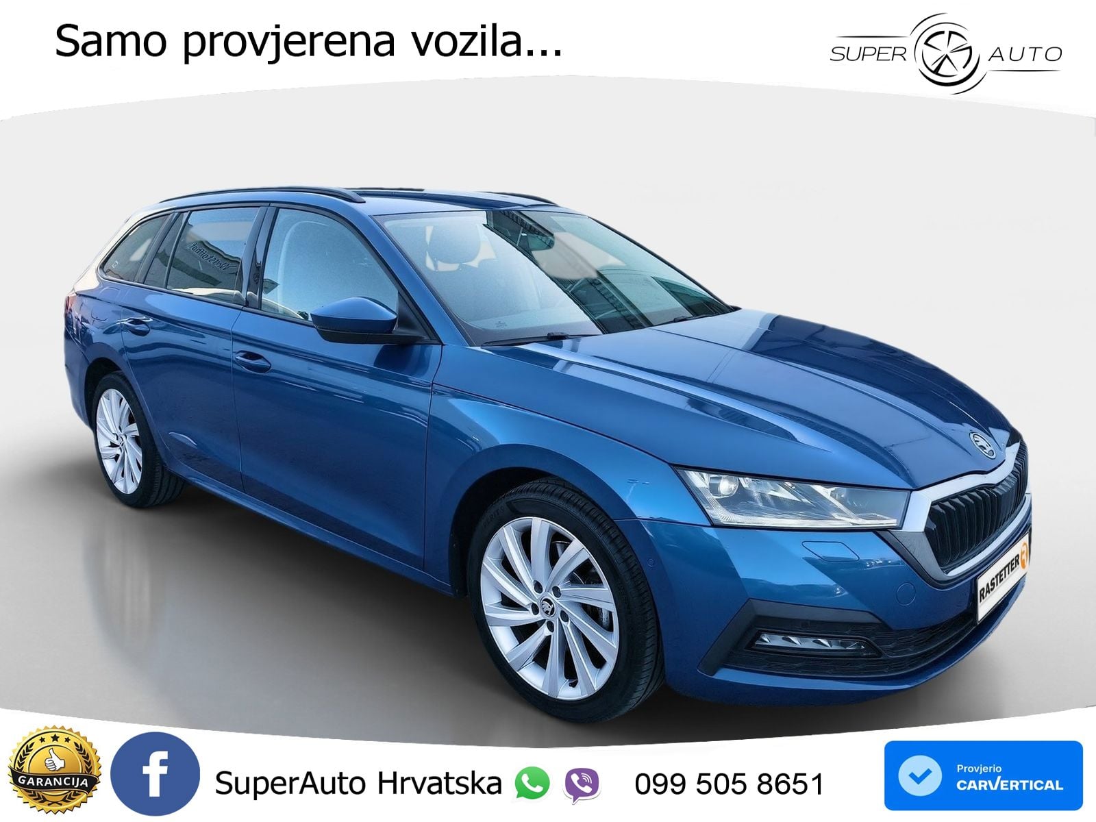 Škoda Octavia Combi iV 1.4 TSI (204 KS) DSG LED+GR SJED+ACC