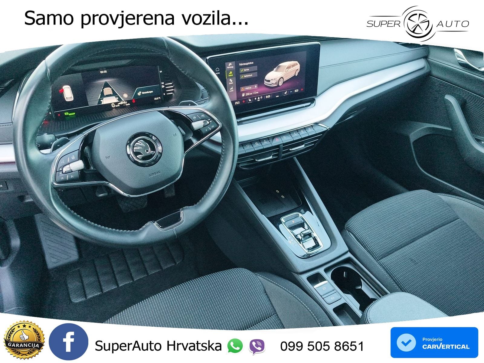 Škoda Octavia Combi iV 1.4 TSI (204 KS) DSG LED+GR SJED+ACC