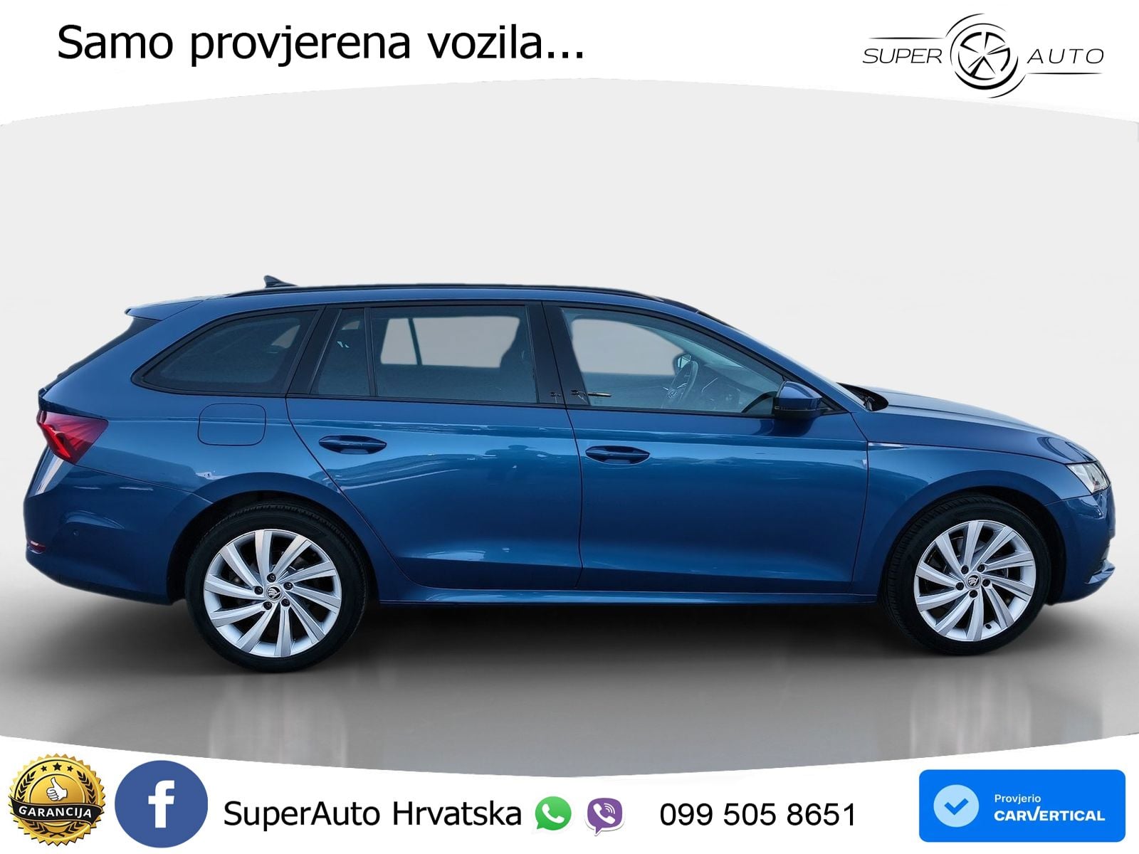 Škoda Octavia Combi iV 1.4 TSI (204 KS) DSG LED+GR SJED+ACC