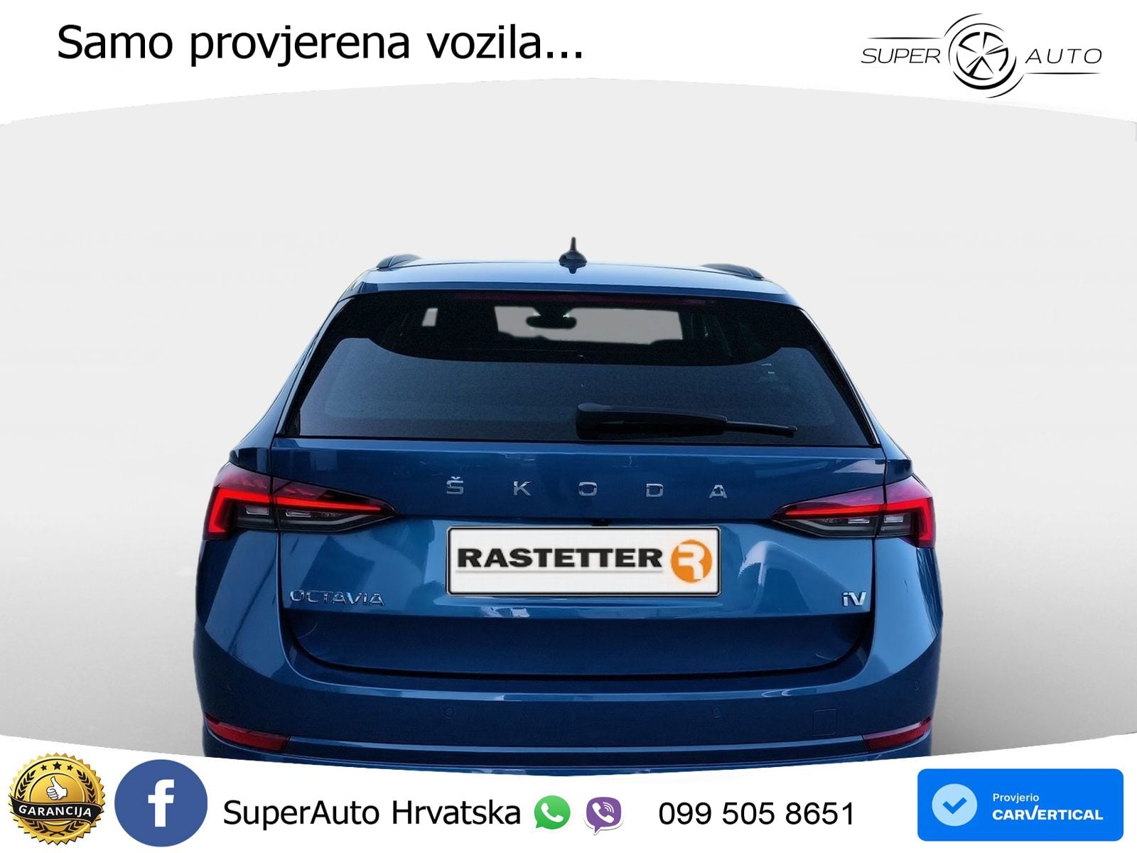 Škoda Octavia Combi iV 1.4 TSI (204 KS) DSG LED+GR SJED+ACC