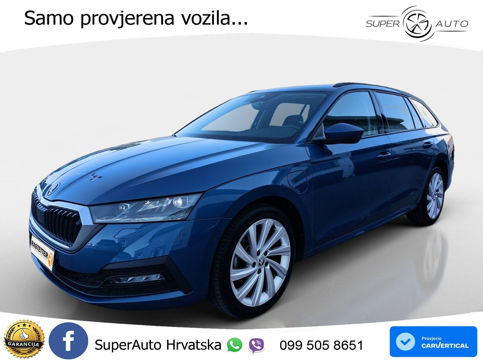 Škoda Octavia Combi iV 1.4 TSI (204 KS) DSG LED+GR SJED+ACC