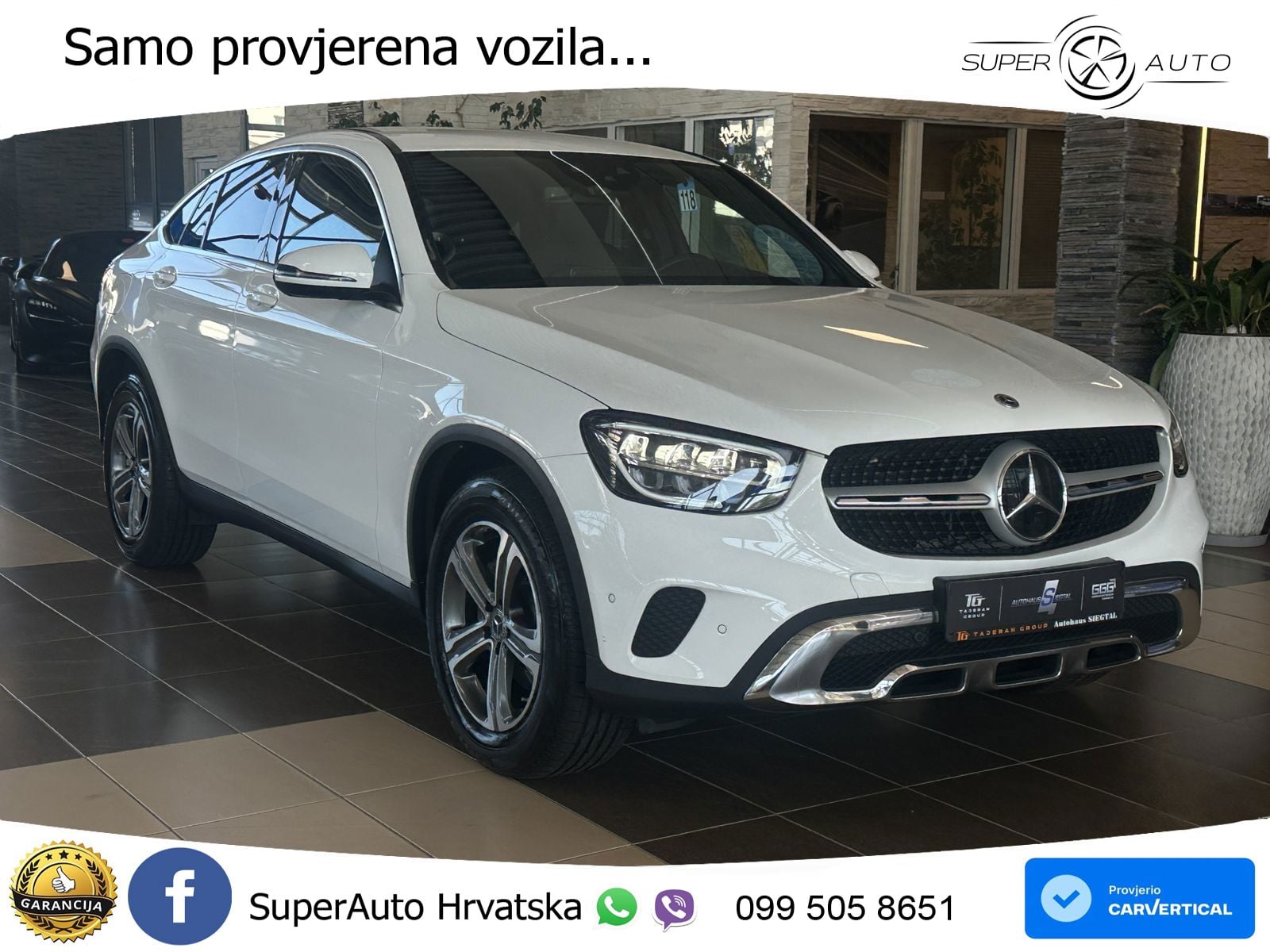 Mercedes GLC 220d (194 KS) 4MATIC G-TRONIC LED+GR SJED+ACC