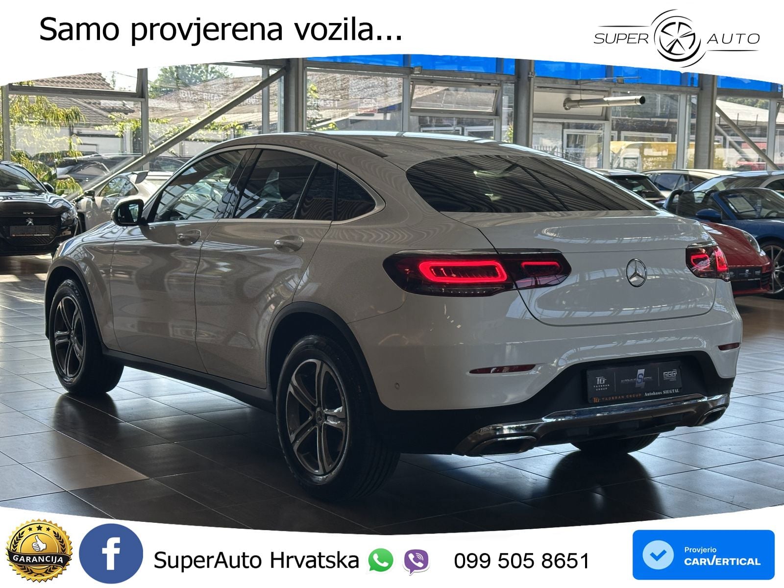 Mercedes GLC 220d (194 KS) 4MATIC G-TRONIC LED+GR SJED+ACC