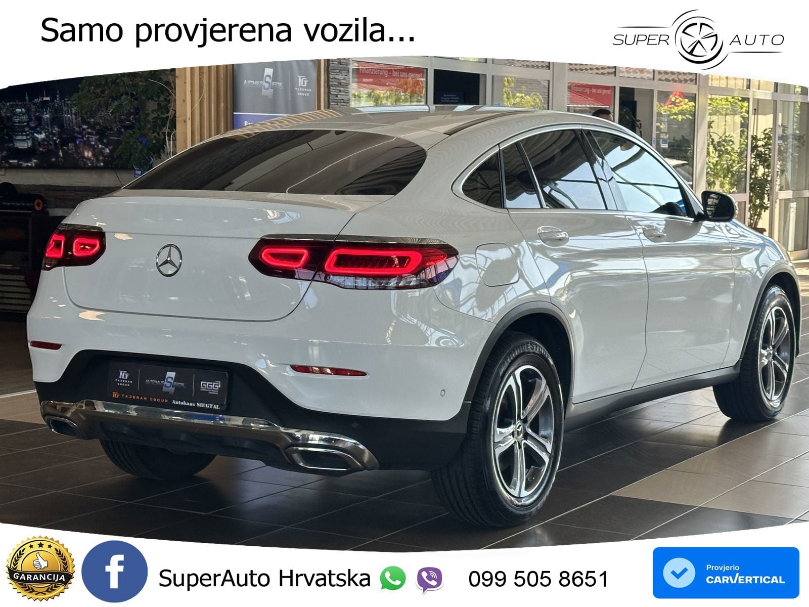 Mercedes GLC 220d (194 KS) 4MATIC G-TRONIC LED+GR SJED+ACC