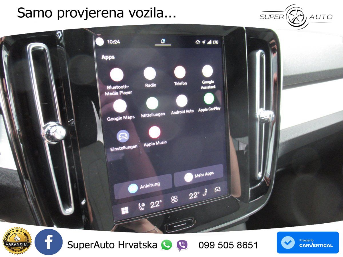 Volvo XC40 2.0 B3 163 KS Automatic LED+GR SJED+ACC