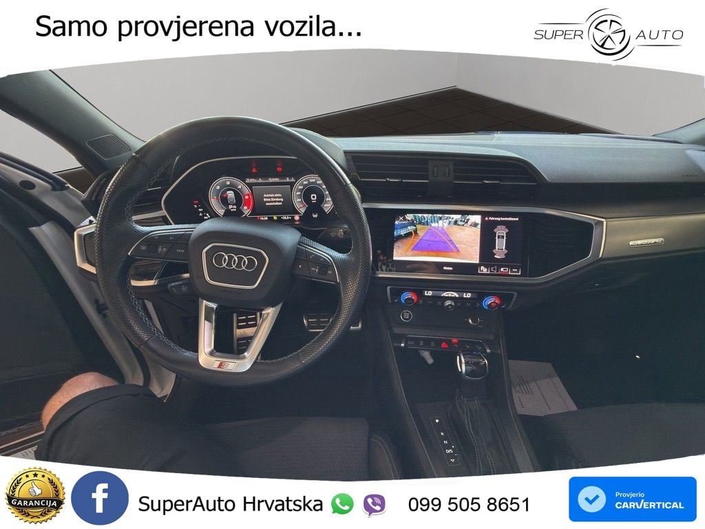 Audi Q3 Sportback 40 TDI (200 KS) quattro S tronic S line LED+GR SJED+ACC