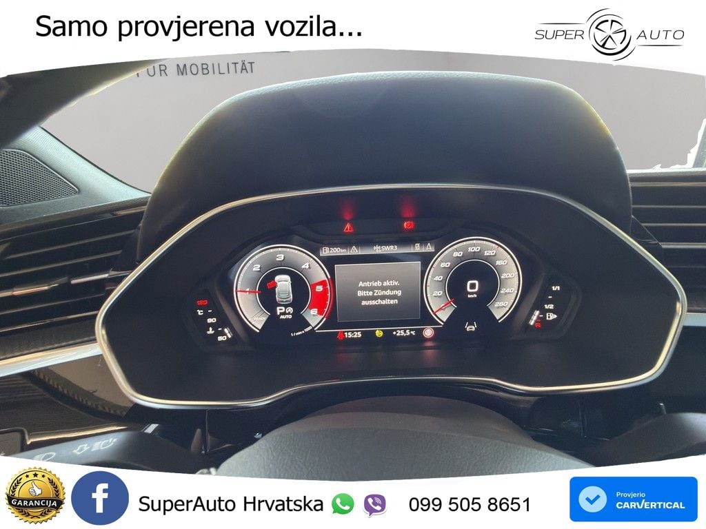Audi Q3 Sportback 40 TDI (200 KS) quattro S tronic S line LED+GR SJED+ACC