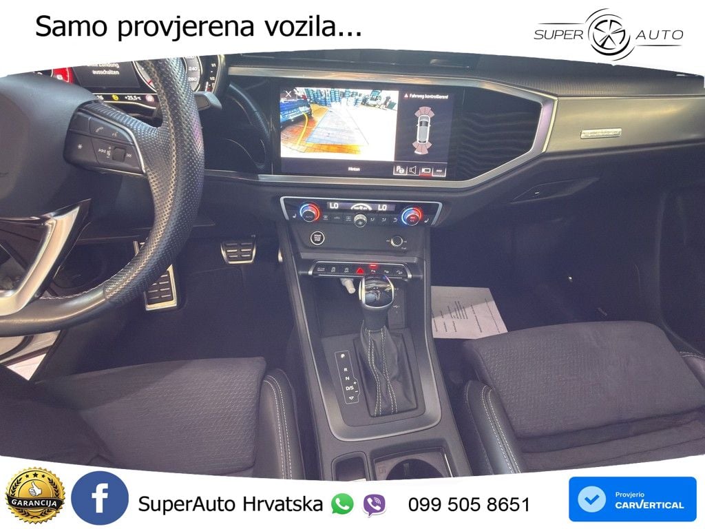 Audi Q3 Sportback 40 TDI (200 KS) quattro S tronic S line LED+GR SJED+ACC