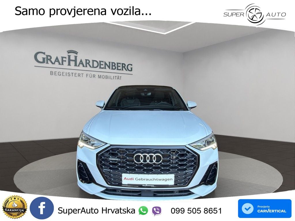 Audi Q3 Sportback 40 TDI (200 KS) quattro S tronic S line LED+GR SJED+ACC