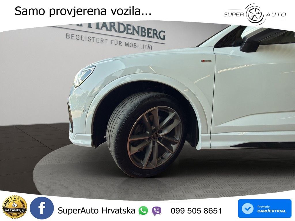 Audi Q3 Sportback 40 TDI (200 KS) quattro S tronic S line LED+GR SJED+ACC