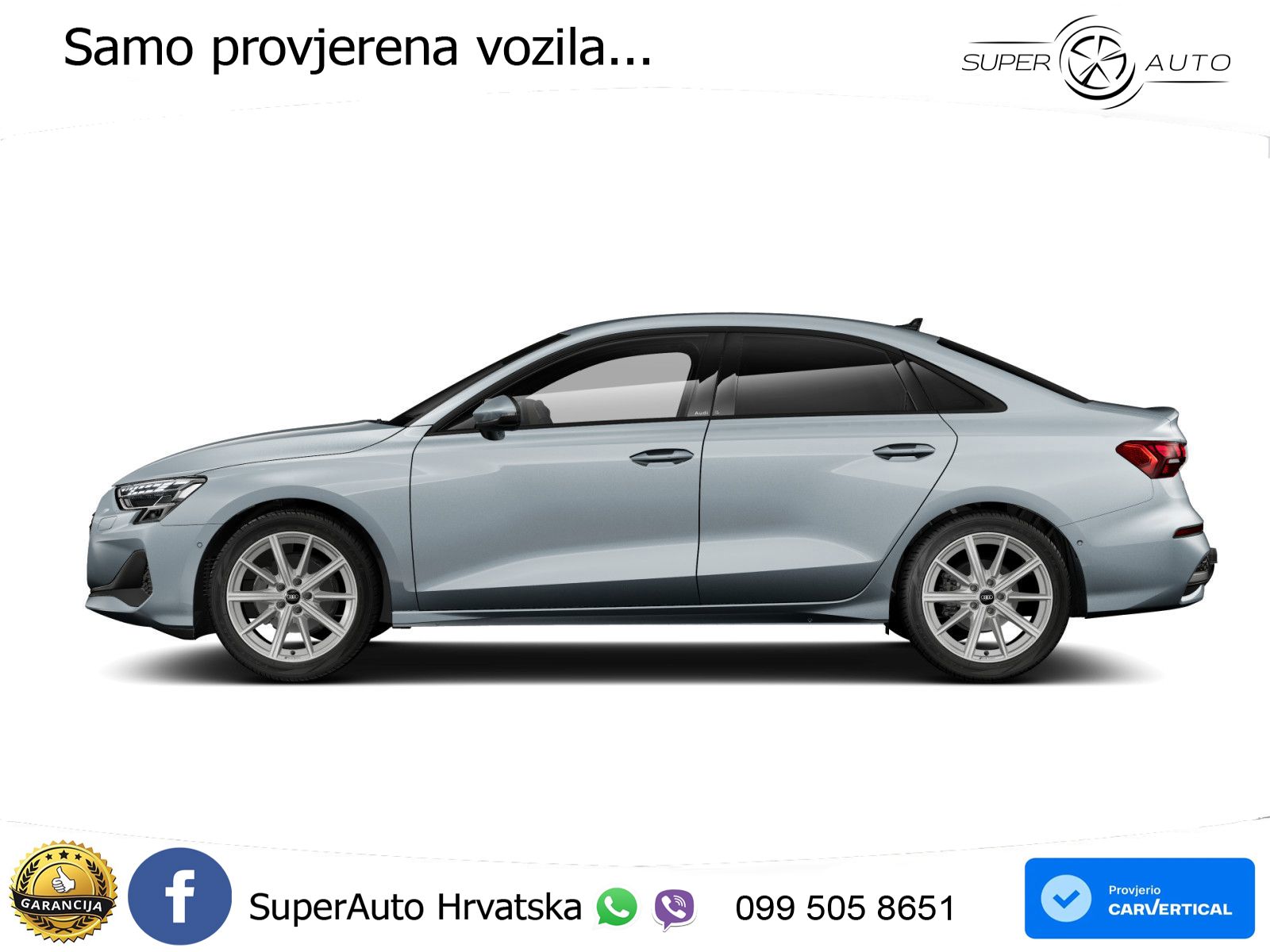 Audi A3 Limuzina 30 TFSI (116 KS) S line LED+GR SJED+ACC
