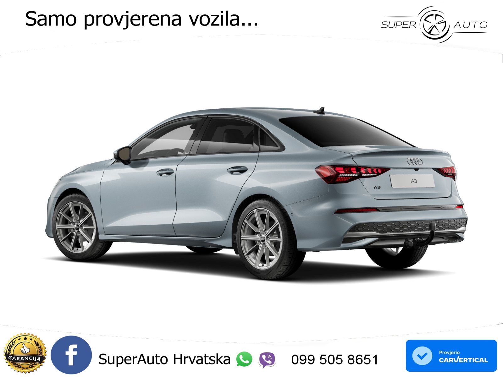 Audi A3 Limuzina 30 TFSI (116 KS) S line LED+GR SJED+ACC