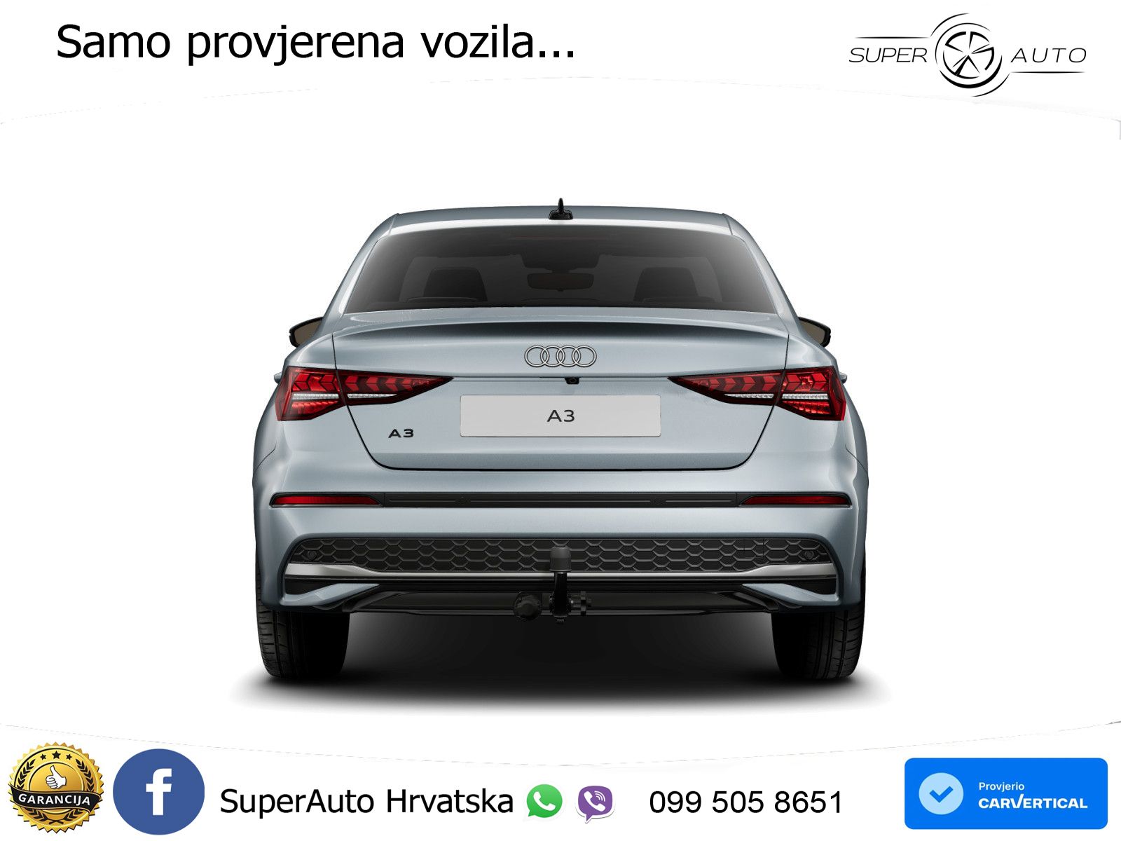 Audi A3 Limuzina 30 TFSI (116 KS) S line LED+GR SJED+ACC