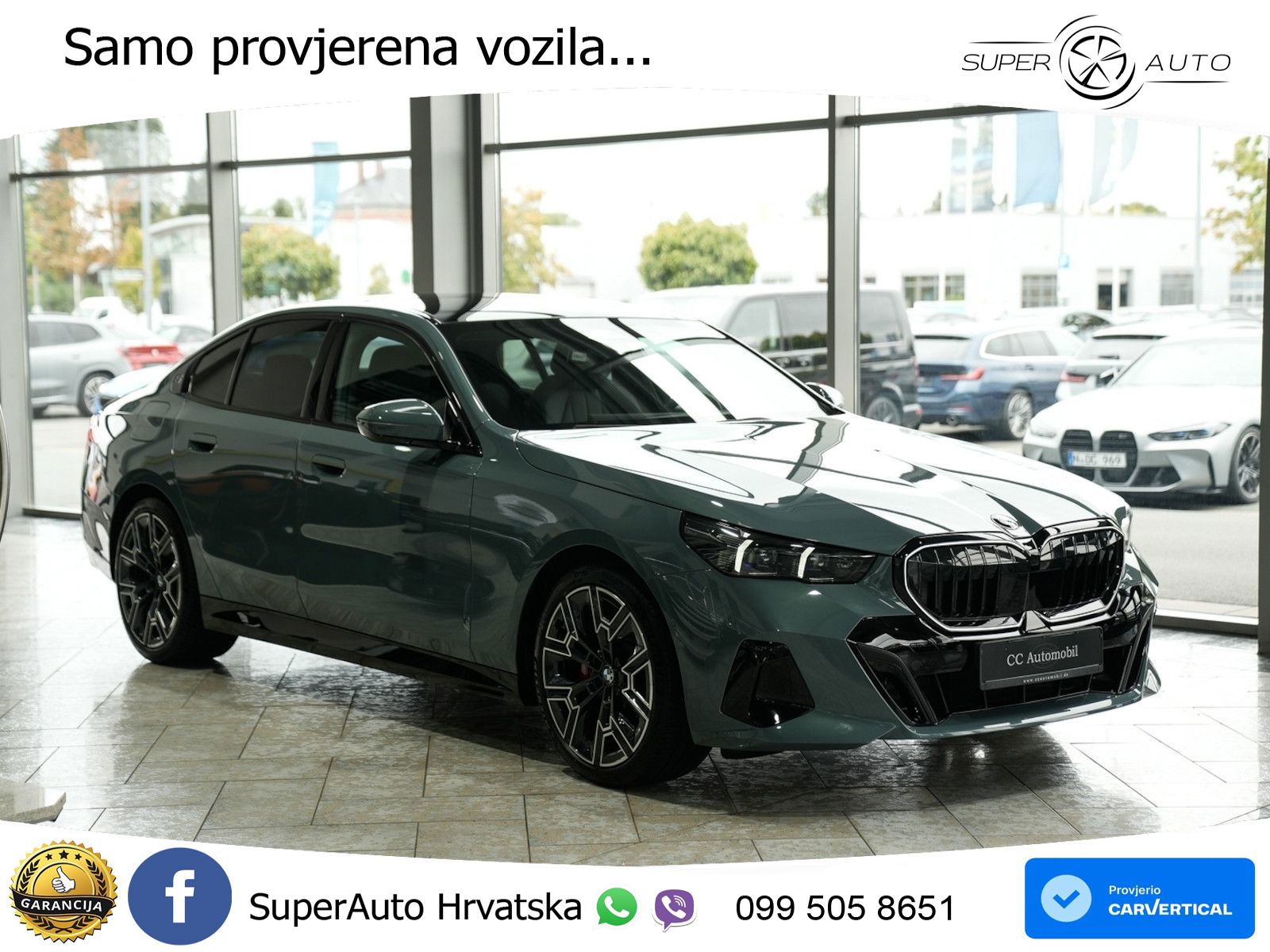 BMW 520i (208 KS) Steptronic M Sport LED+GR SJED+ACC
