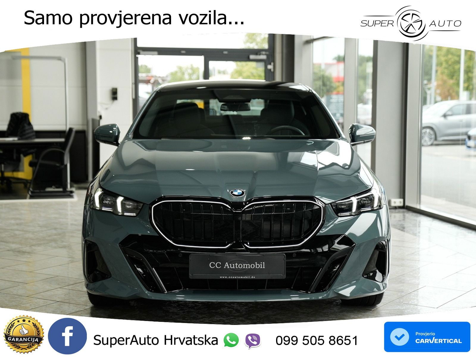 BMW 520i (208 KS) Steptronic M Sport LED+GR SJED+ACC