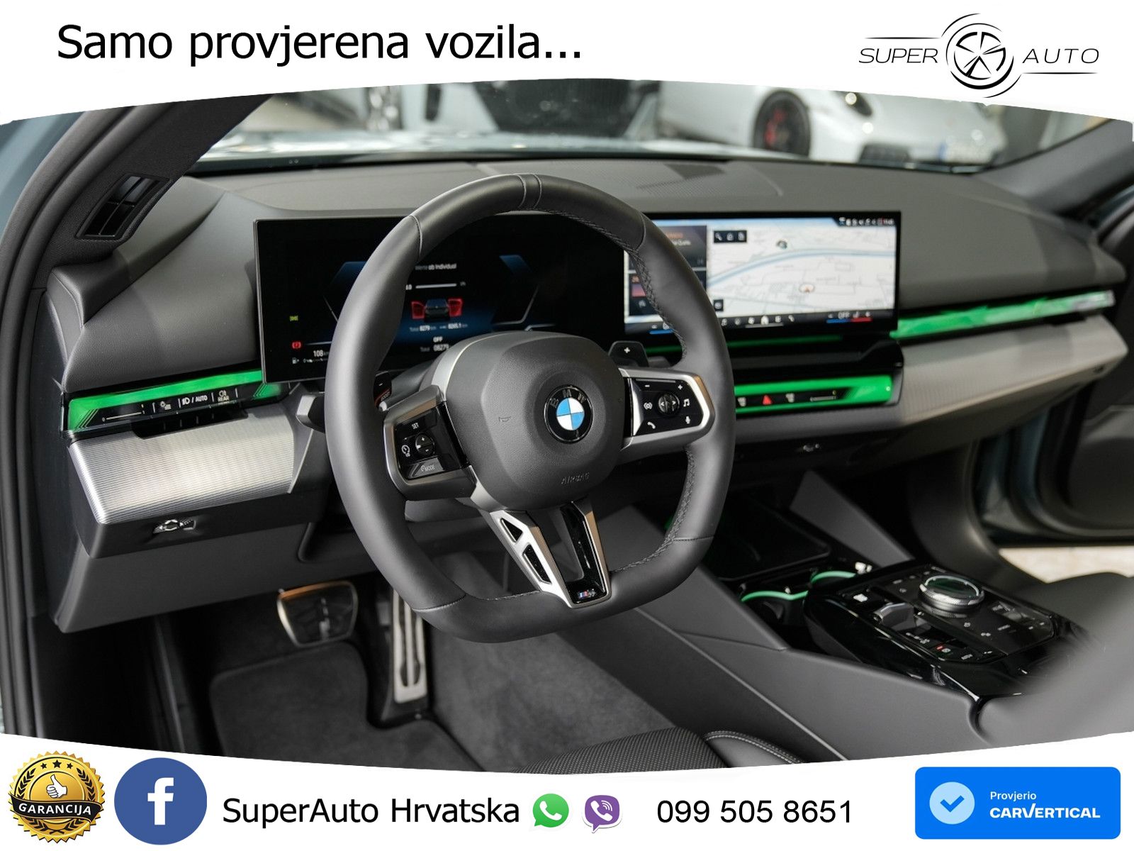 BMW 520i (208 KS) Steptronic M Sport LED+GR SJED+ACC