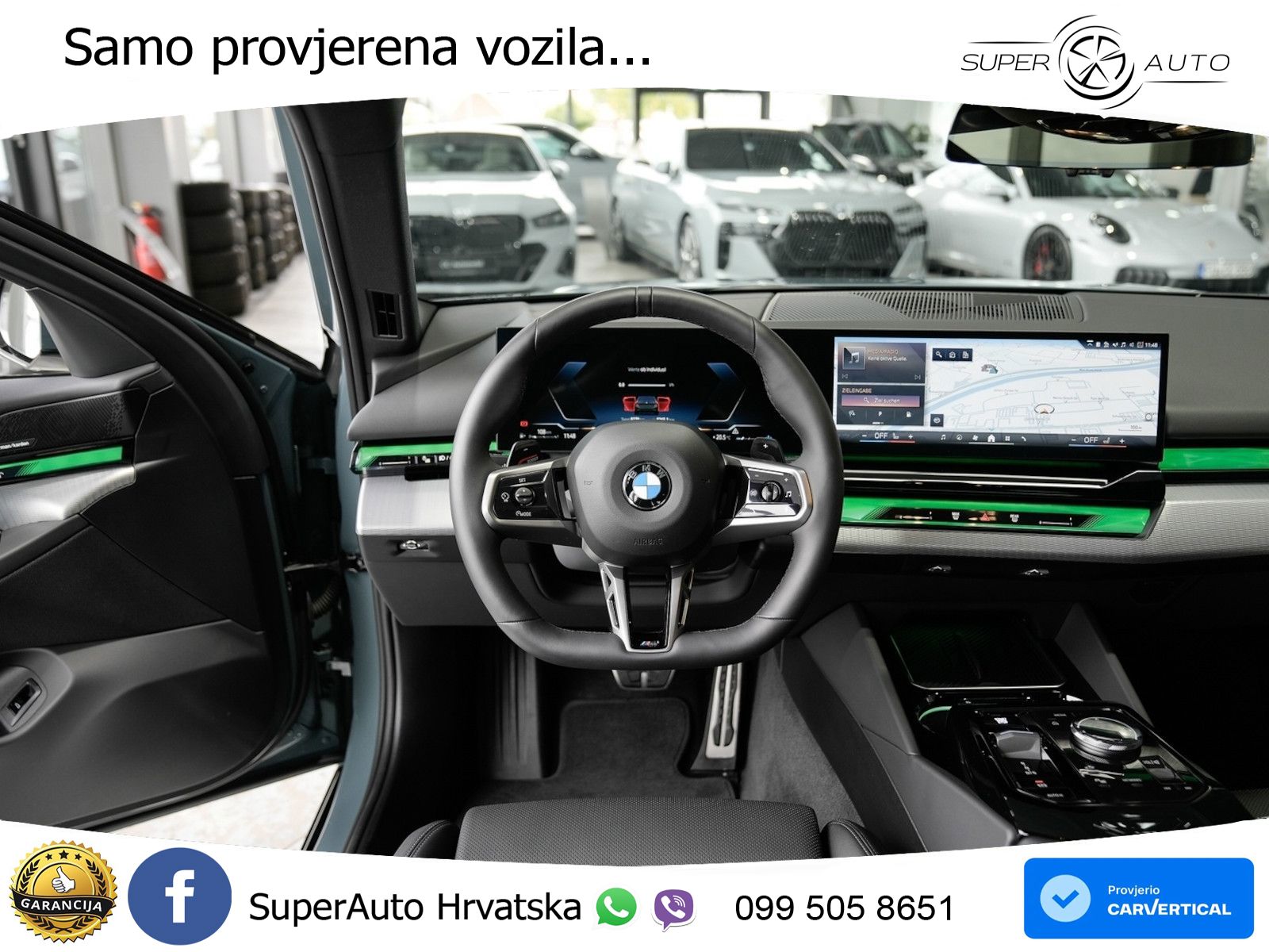 BMW 520i (208 KS) Steptronic M Sport LED+GR SJED+ACC
