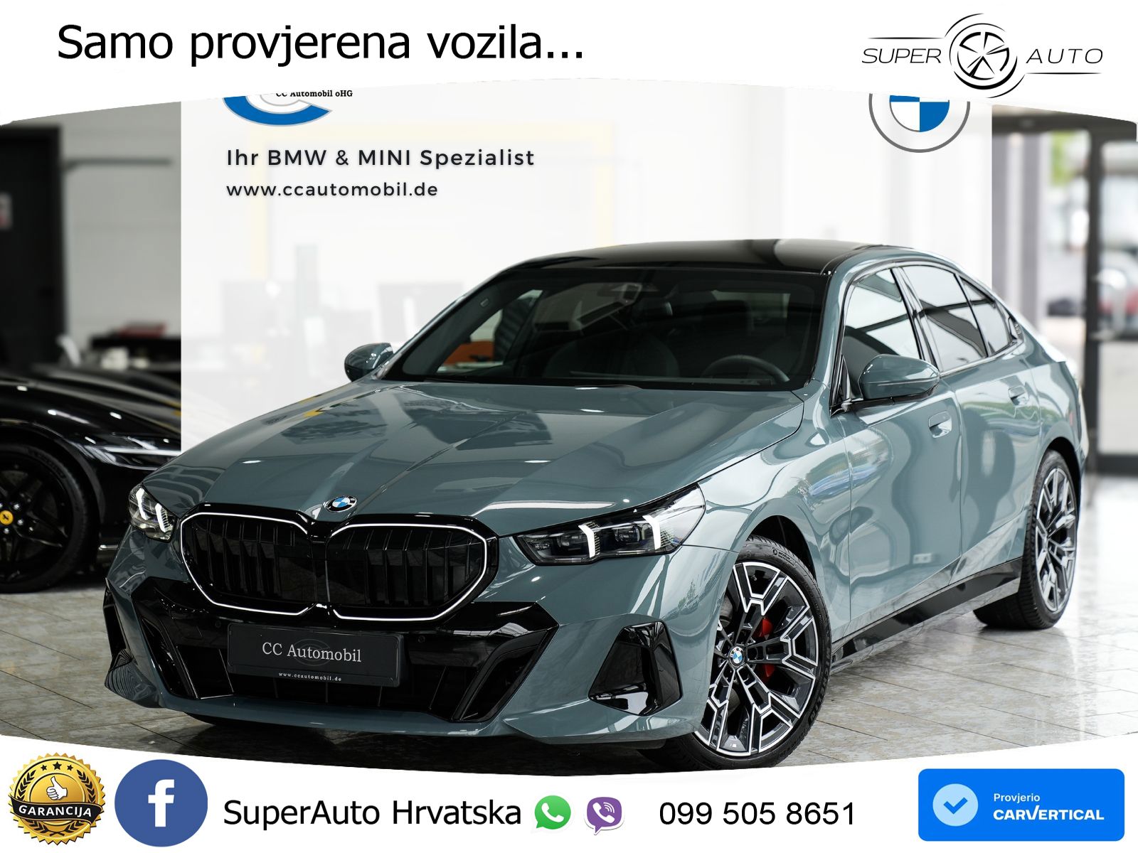 BMW 520i (208 KS) Steptronic M Sport LED+GR SJED+ACC