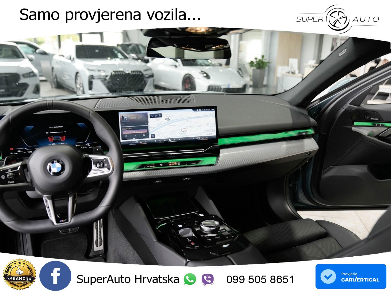 BMW 520i (208 KS) Steptronic M Sport LED+GR SJED+ACC