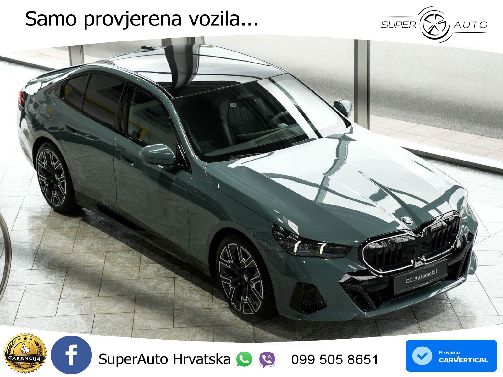 BMW 520i (208 KS) Steptronic M Sport LED+GR SJED+ACC