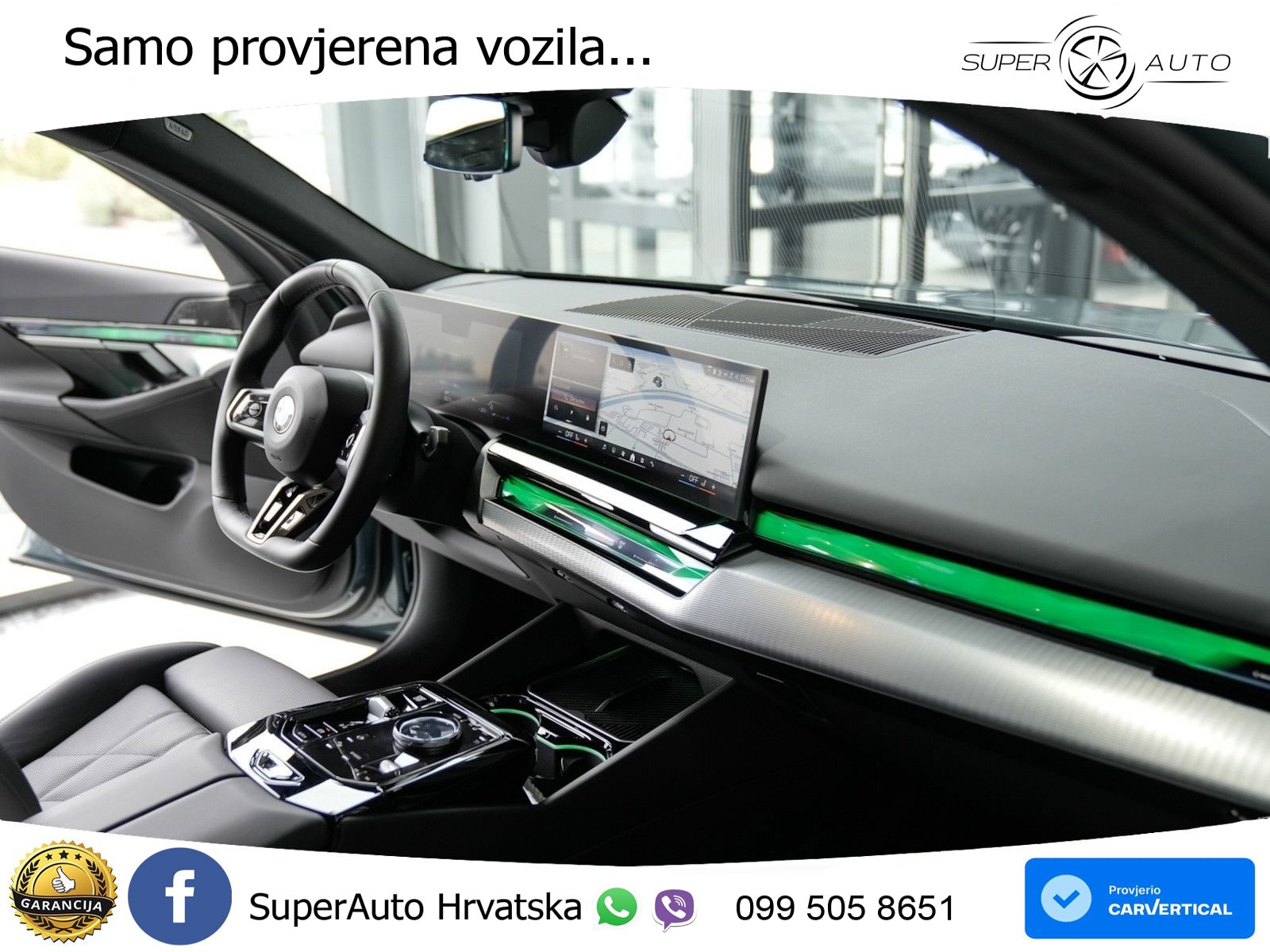 BMW 520i (208 KS) Steptronic M Sport LED+GR SJED+ACC
