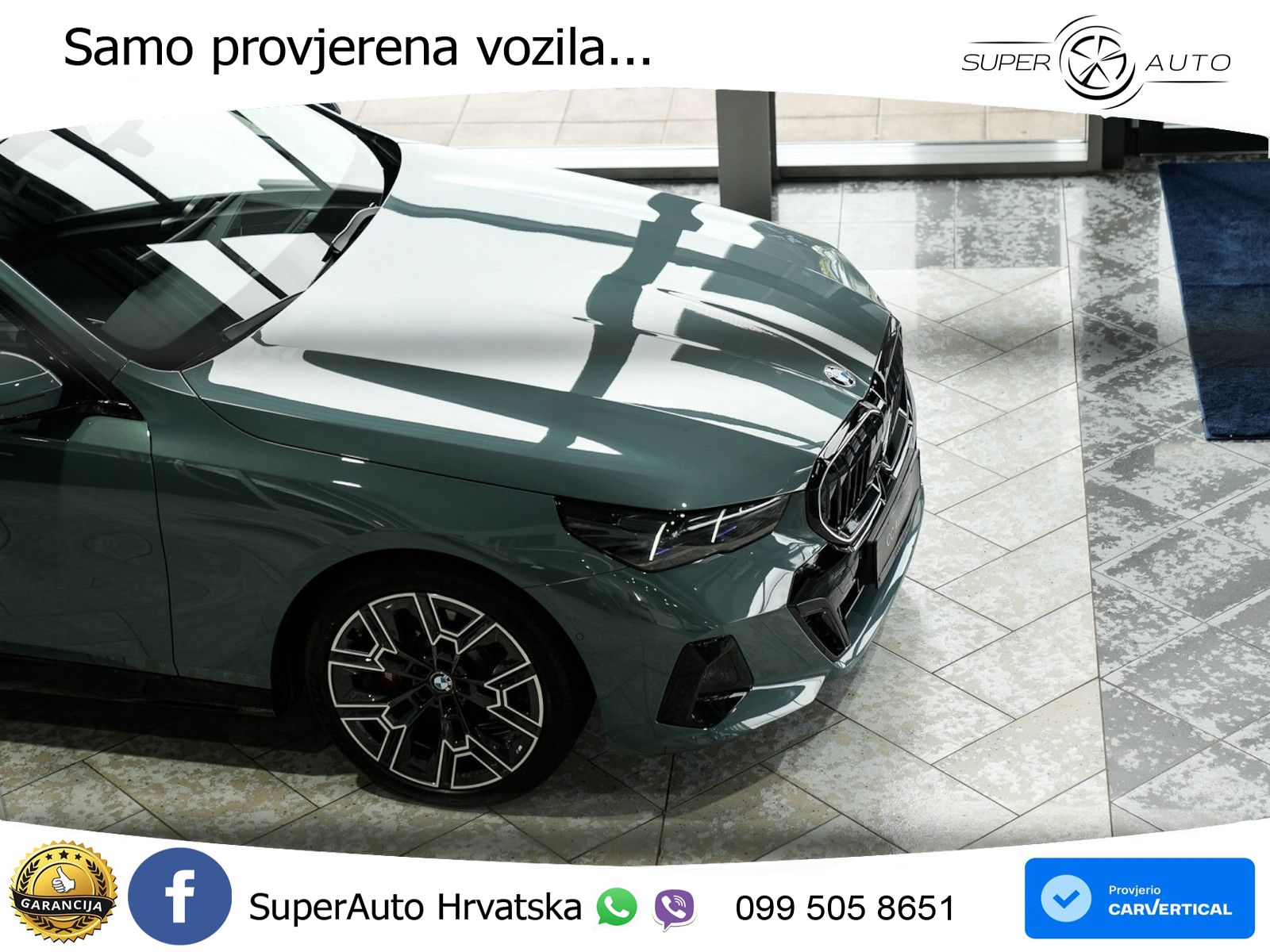 BMW 520i (208 KS) Steptronic M Sport LED+GR SJED+ACC