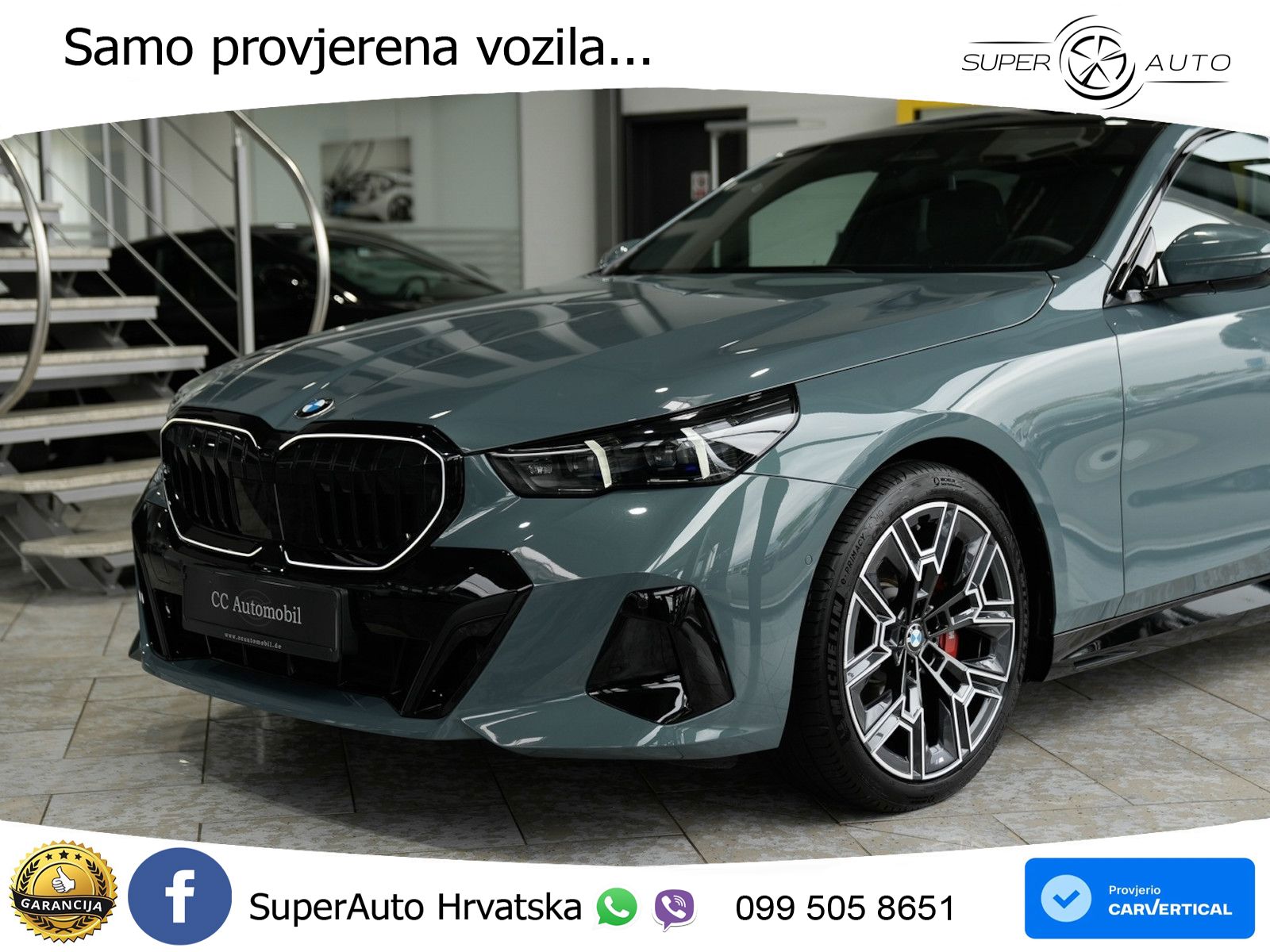 BMW 520i (208 KS) Steptronic M Sport LED+GR SJED+ACC