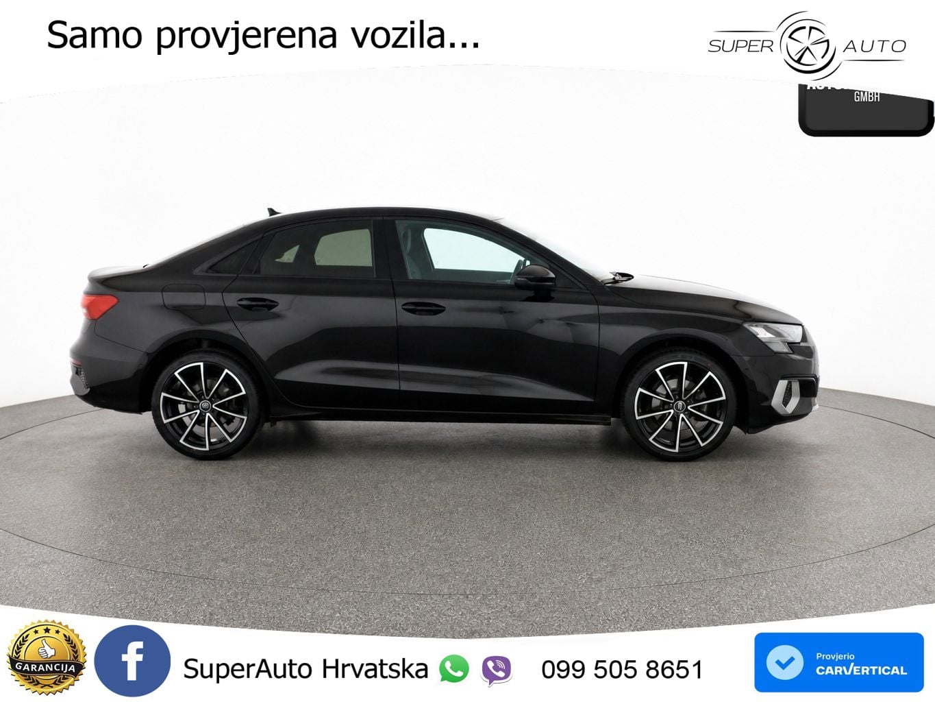 Audi A3 Limuzina 35 TFSI (150 KS) S tronic S line LED+GR SJED+ACC