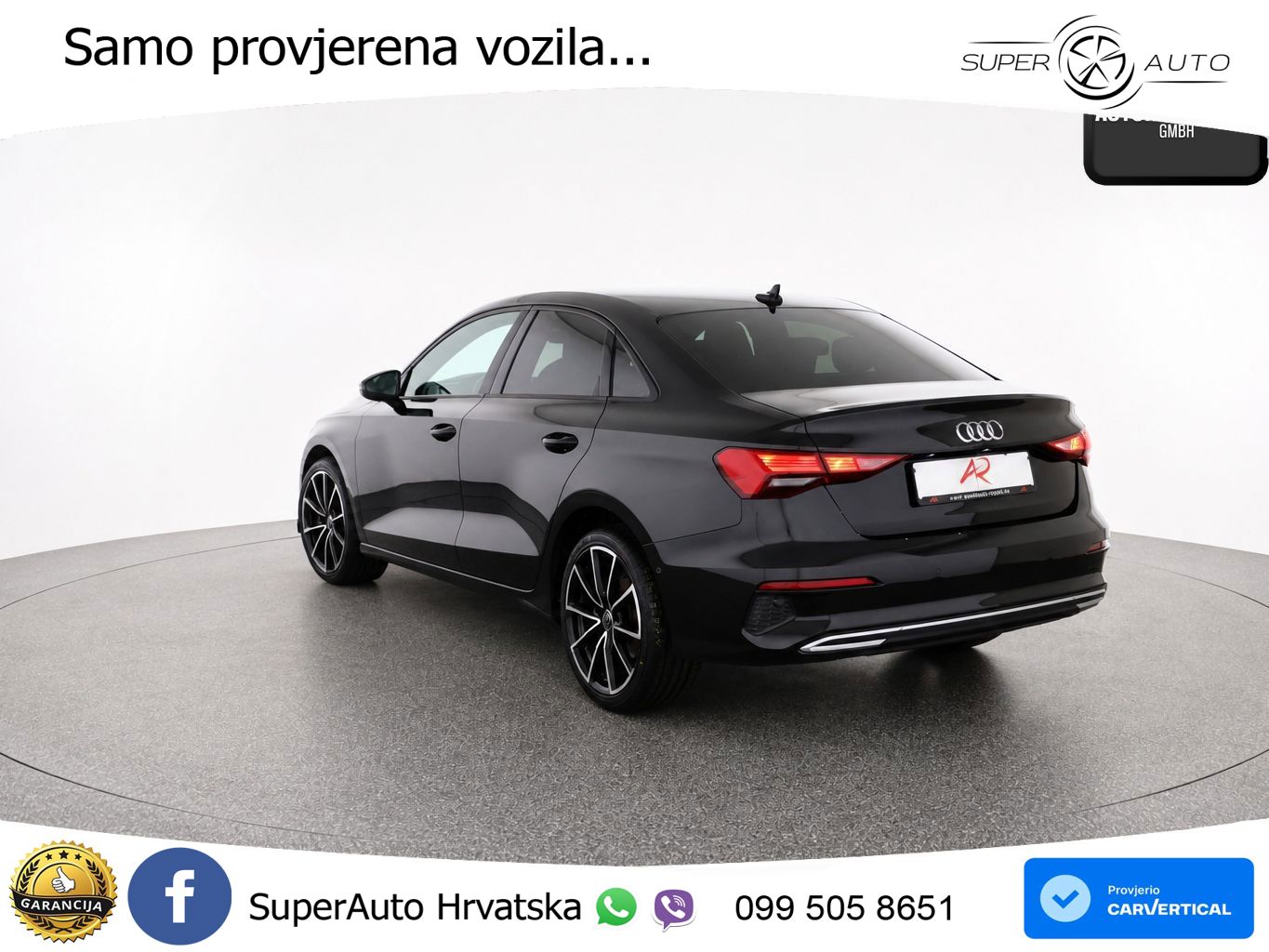 Audi A3 Limuzina 35 TFSI (150 KS) S tronic S line LED+GR SJED+ACC