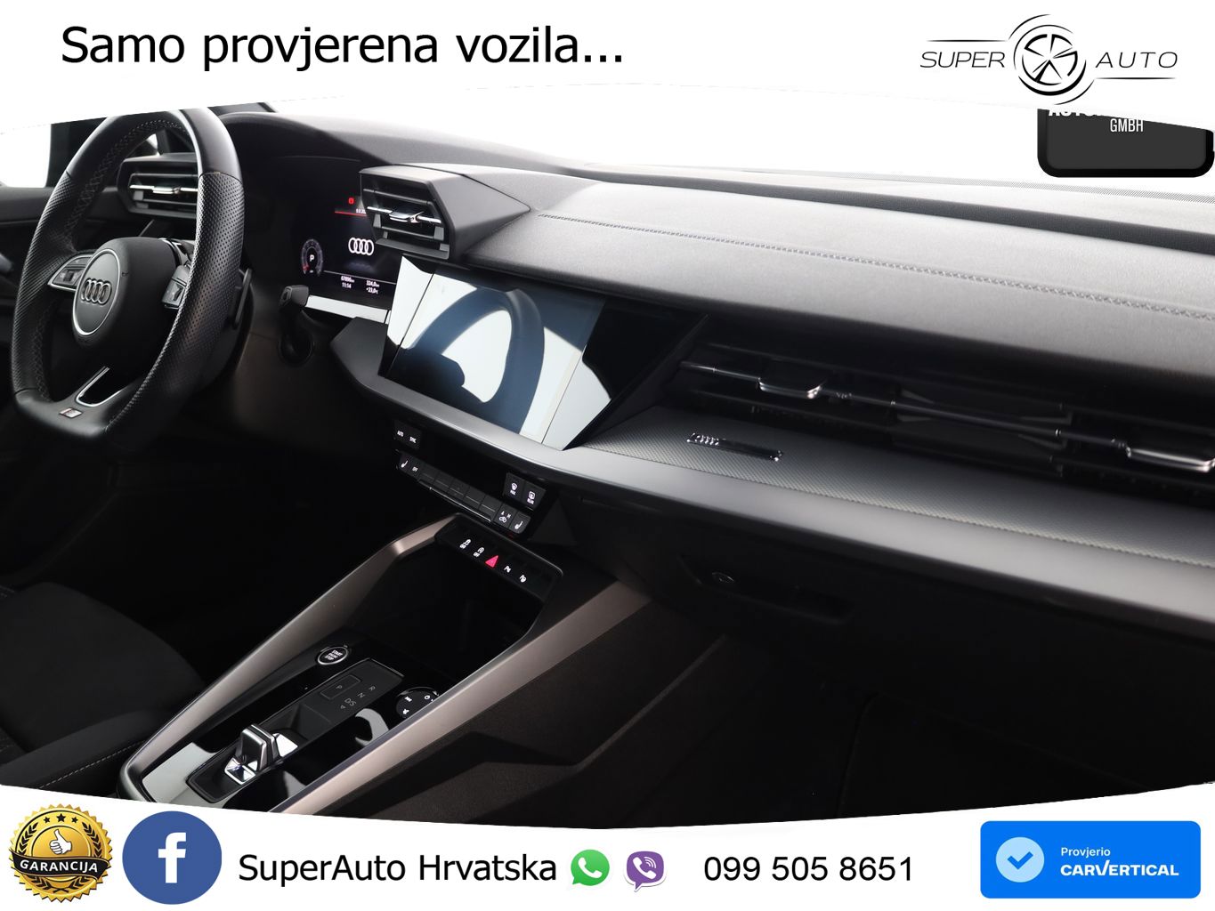 Audi A3 Limuzina 35 TFSI (150 KS) S tronic S line LED+GR SJED+ACC