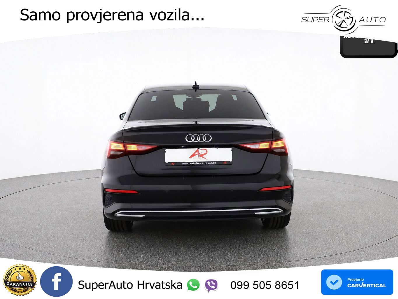 Audi A3 Limuzina 35 TFSI (150 KS) S tronic S line LED+GR SJED+ACC
