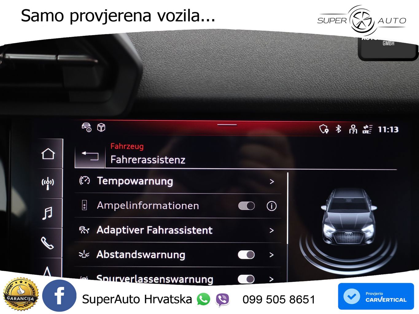 Audi A3 Limuzina 35 TFSI (150 KS) S tronic S line LED+GR SJED+ACC
