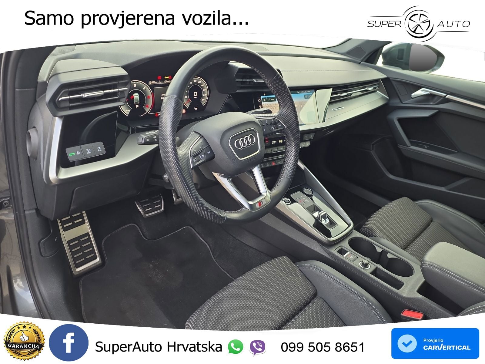 Audi A3 35 TDI (150 KS) S tronic S line LED+GR SJED+ACC