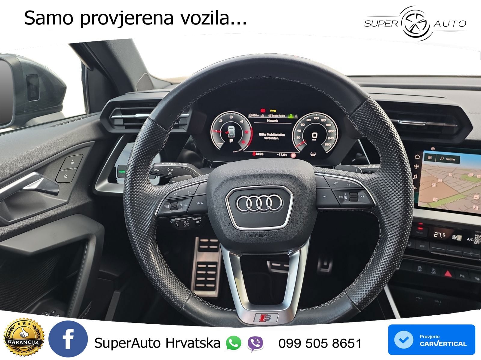 Audi A3 35 TDI (150 KS) S tronic S line LED+GR SJED+ACC