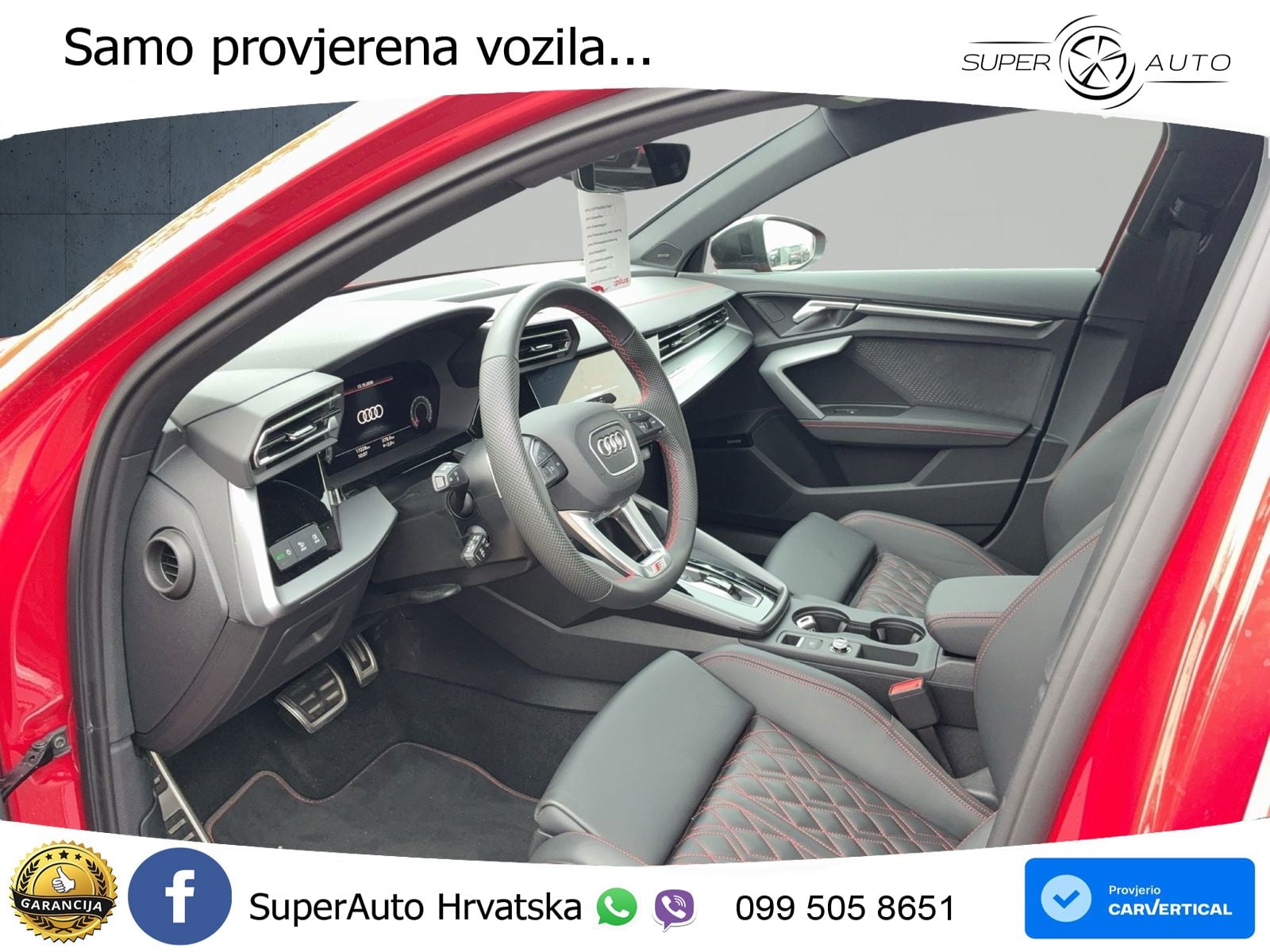 Audi S3 2.0 TFSI (333 KS) quattro S tronic LED+GR SJED+ACC