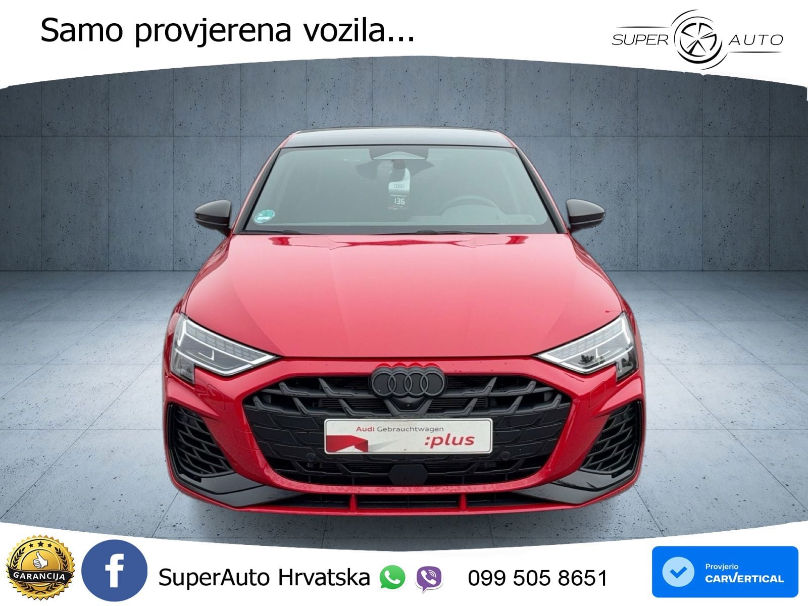 Audi S3 2.0 TFSI (333 KS) quattro S tronic LED+GR SJED+ACC