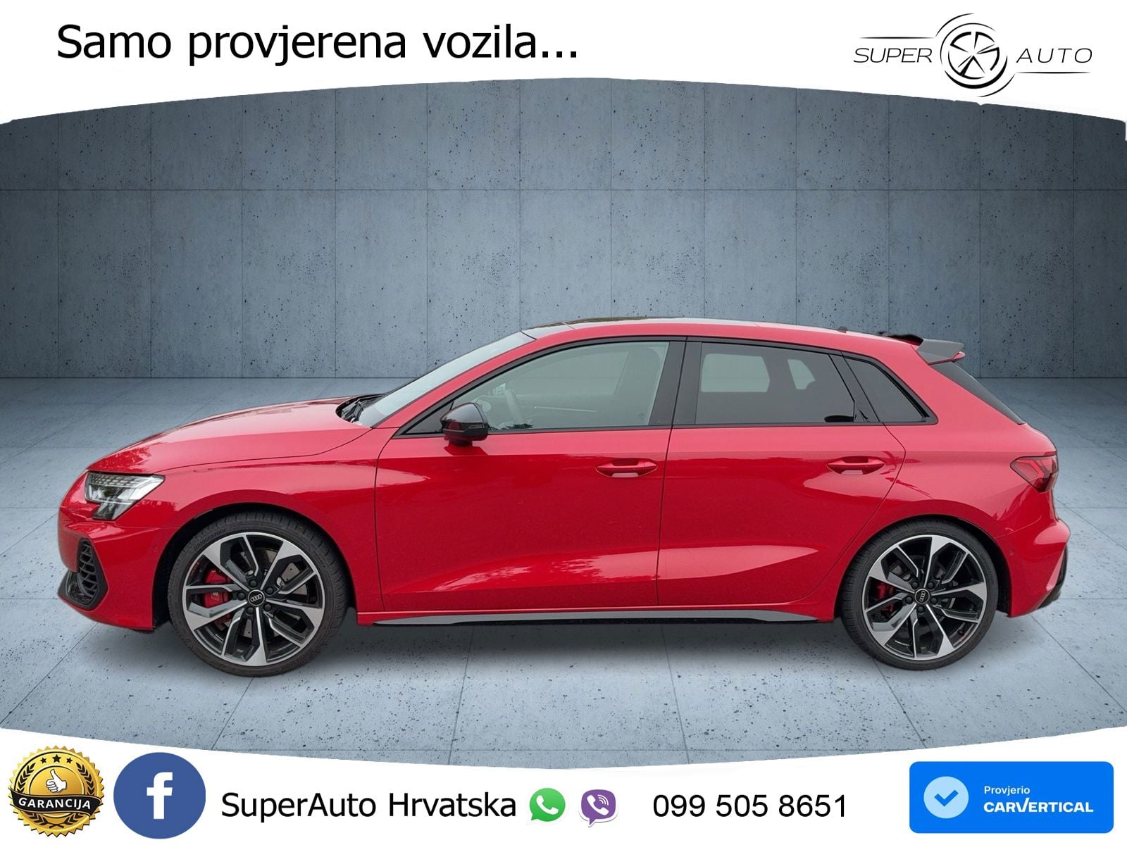 Audi S3 2.0 TFSI (333 KS) quattro S tronic LED+GR SJED+ACC