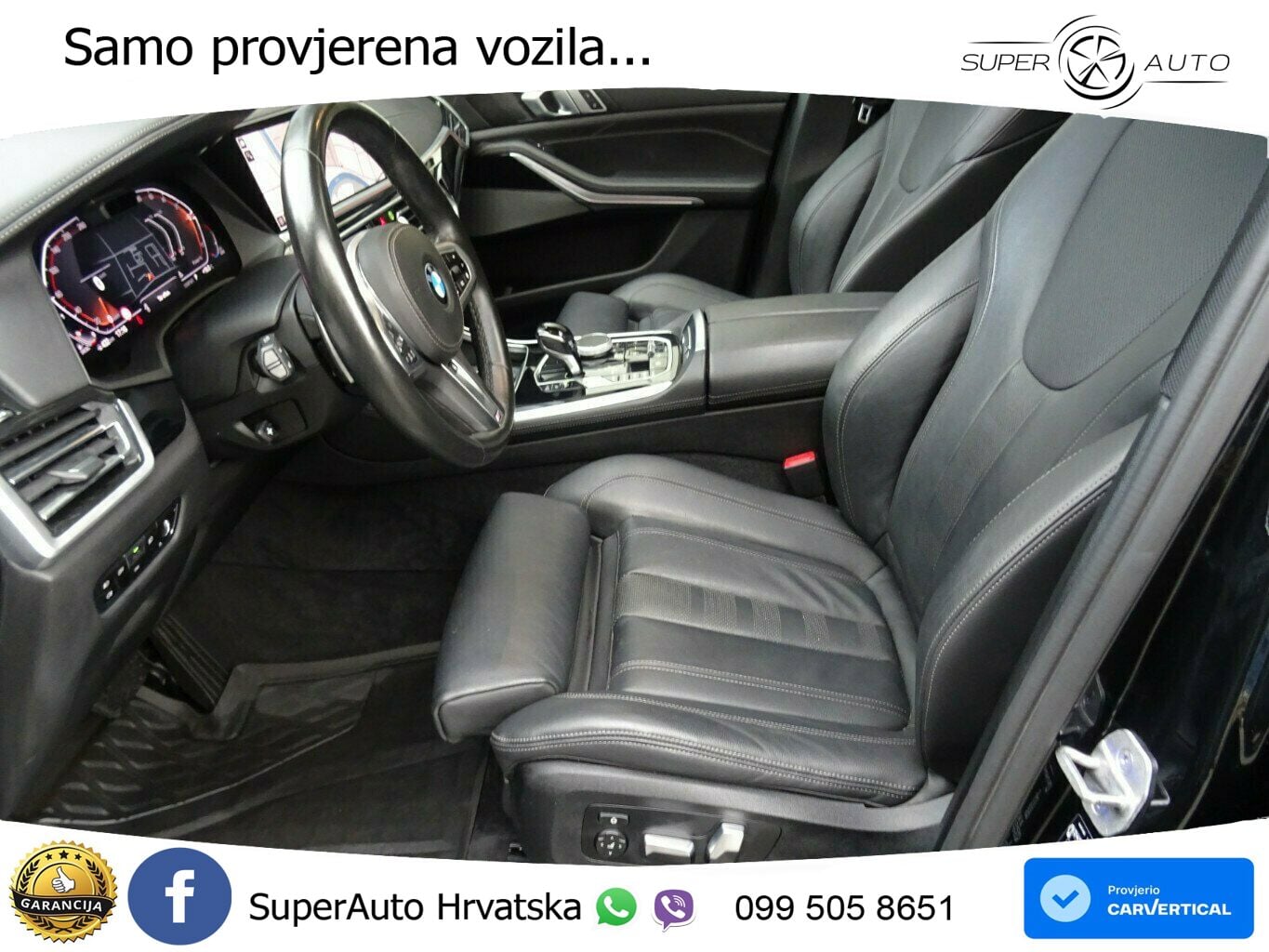 BMW X5 30d (286 KS) xDrive Steptronic ZRAČNI+ACC+GR SJED+KAM+PANO