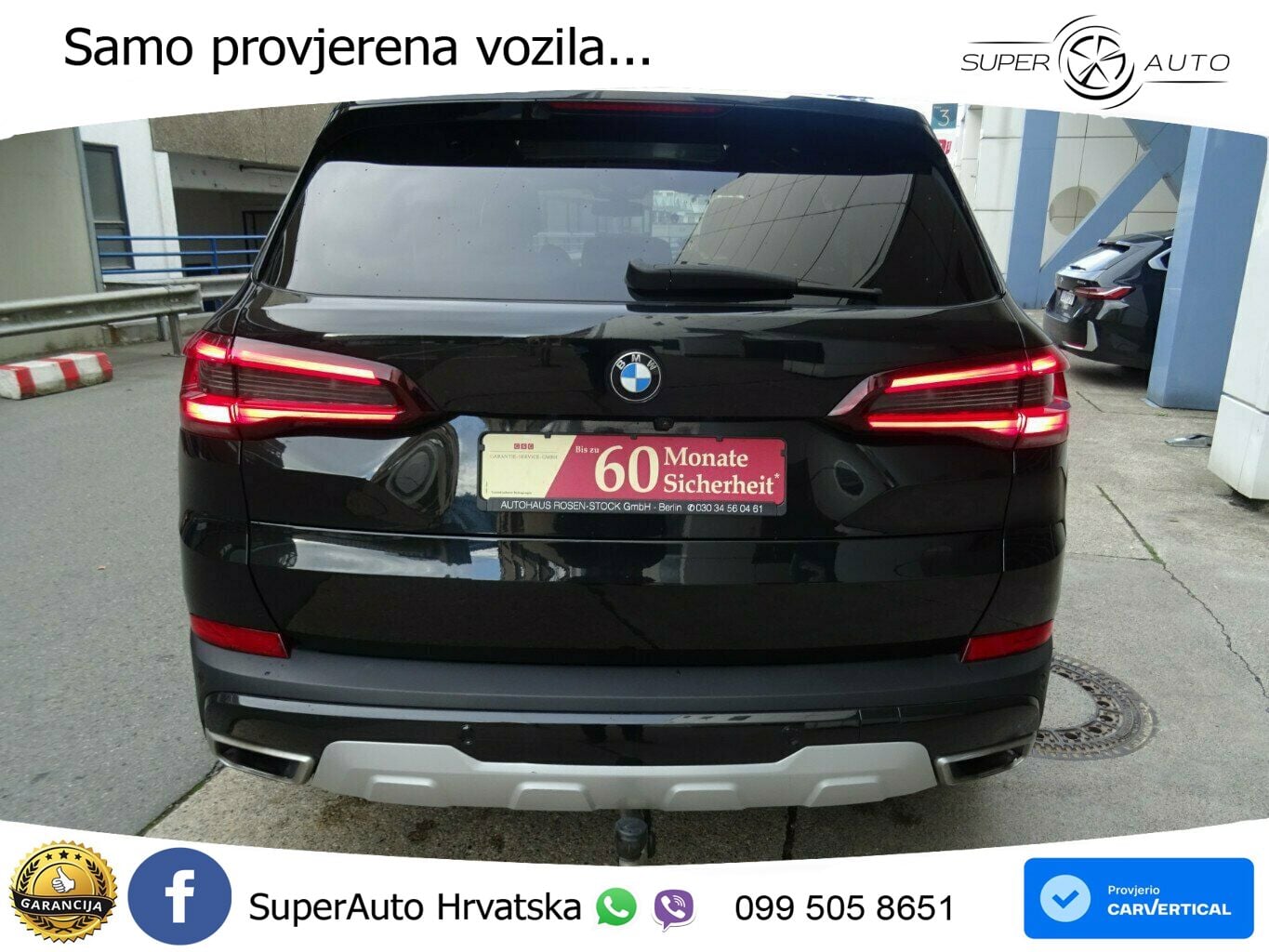 BMW X5 30d (286 KS) xDrive Steptronic ZRAČNI+ACC+GR SJED+KAM+PANO