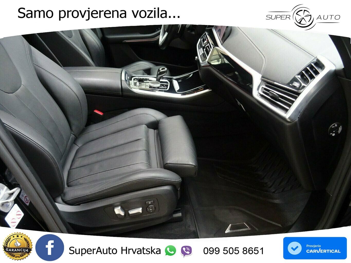 BMW X5 30d (286 KS) xDrive Steptronic ZRAČNI+ACC+GR SJED+KAM+PANO