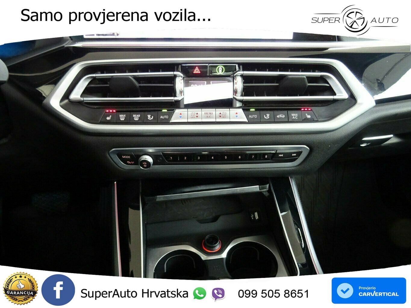 BMW X5 30d (286 KS) xDrive Steptronic ZRAČNI+ACC+GR SJED+KAM+PANO