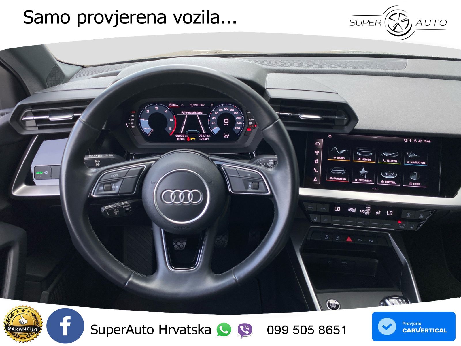 Audi A3 30 TDI (116 KS) advanced LED+GR SJED+ACC