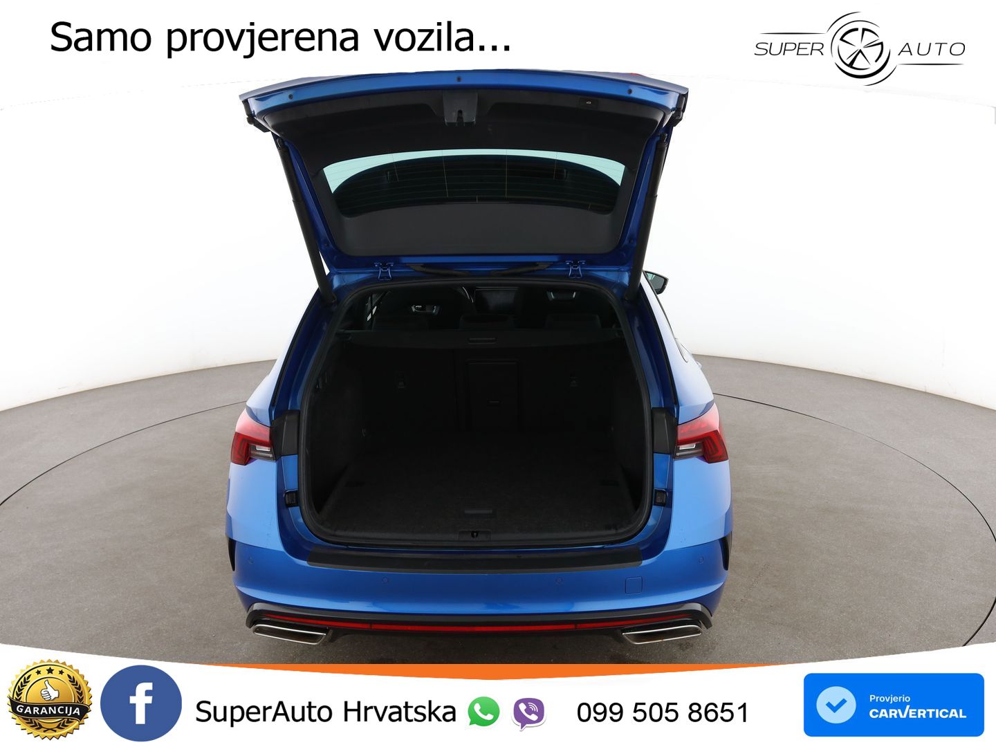 Škoda Octavia Combi RS 2.0 TSI (245 KS) DSG LED+GR SJED+ACC