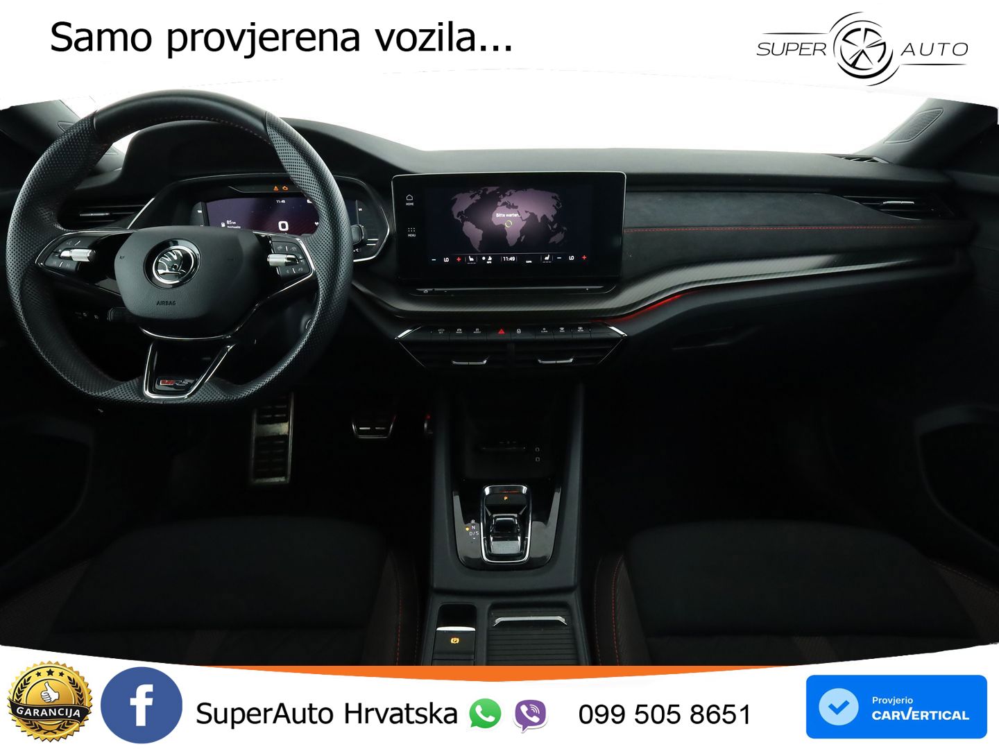 Škoda Octavia Combi RS 2.0 TSI (245 KS) DSG LED+GR SJED+ACC