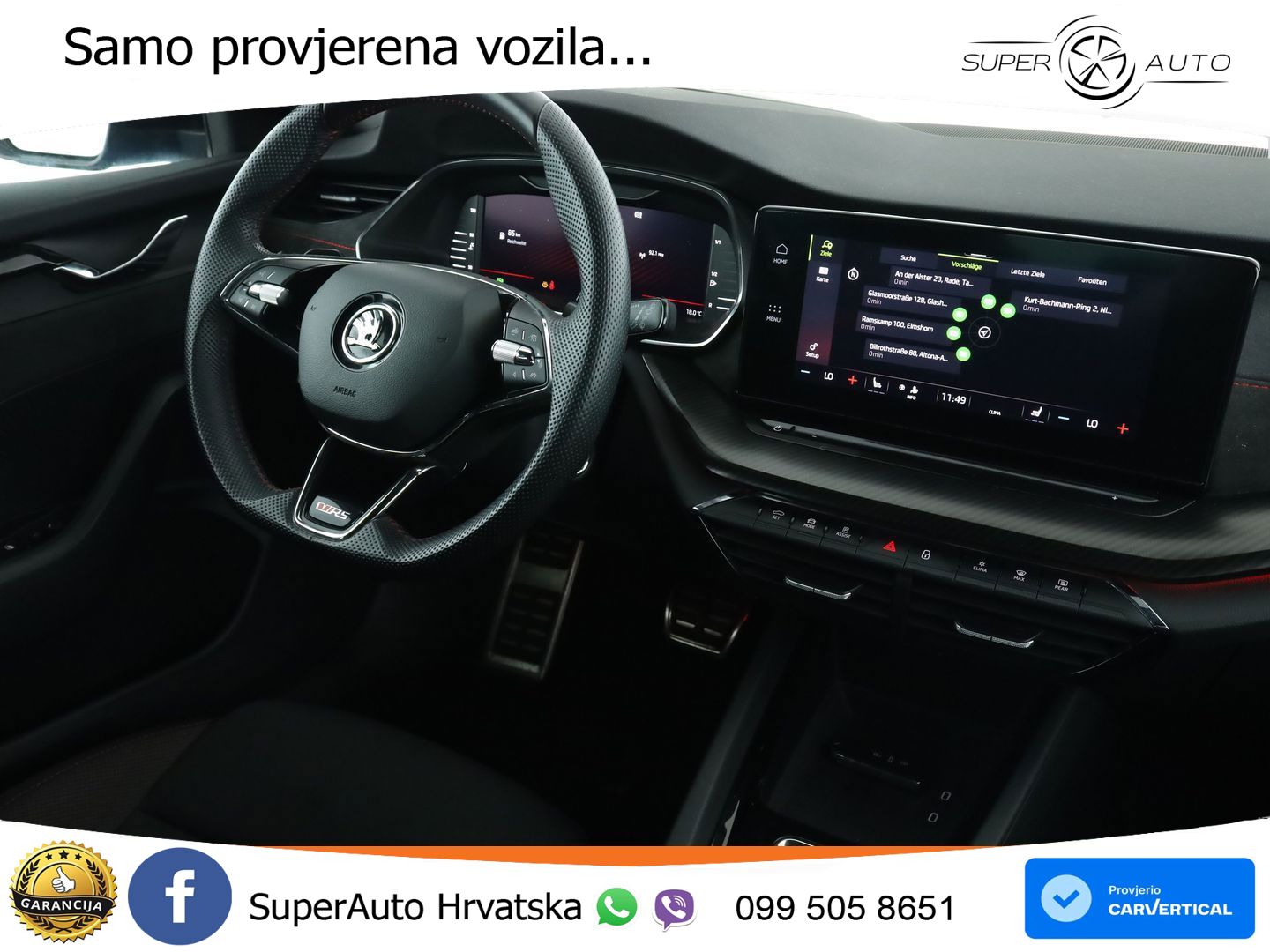 Škoda Octavia Combi RS 2.0 TSI (245 KS) DSG LED+GR SJED+ACC