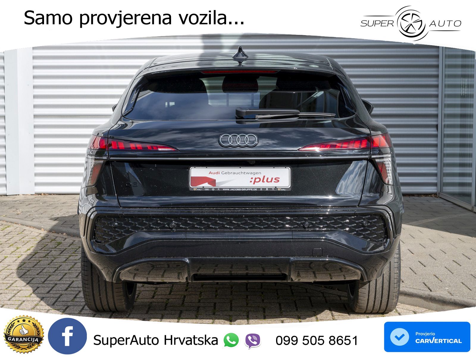 Audi Q3 Sportback 1.5 TFSIe (272 KS) S tronic S line LED+GR SJED+ACC