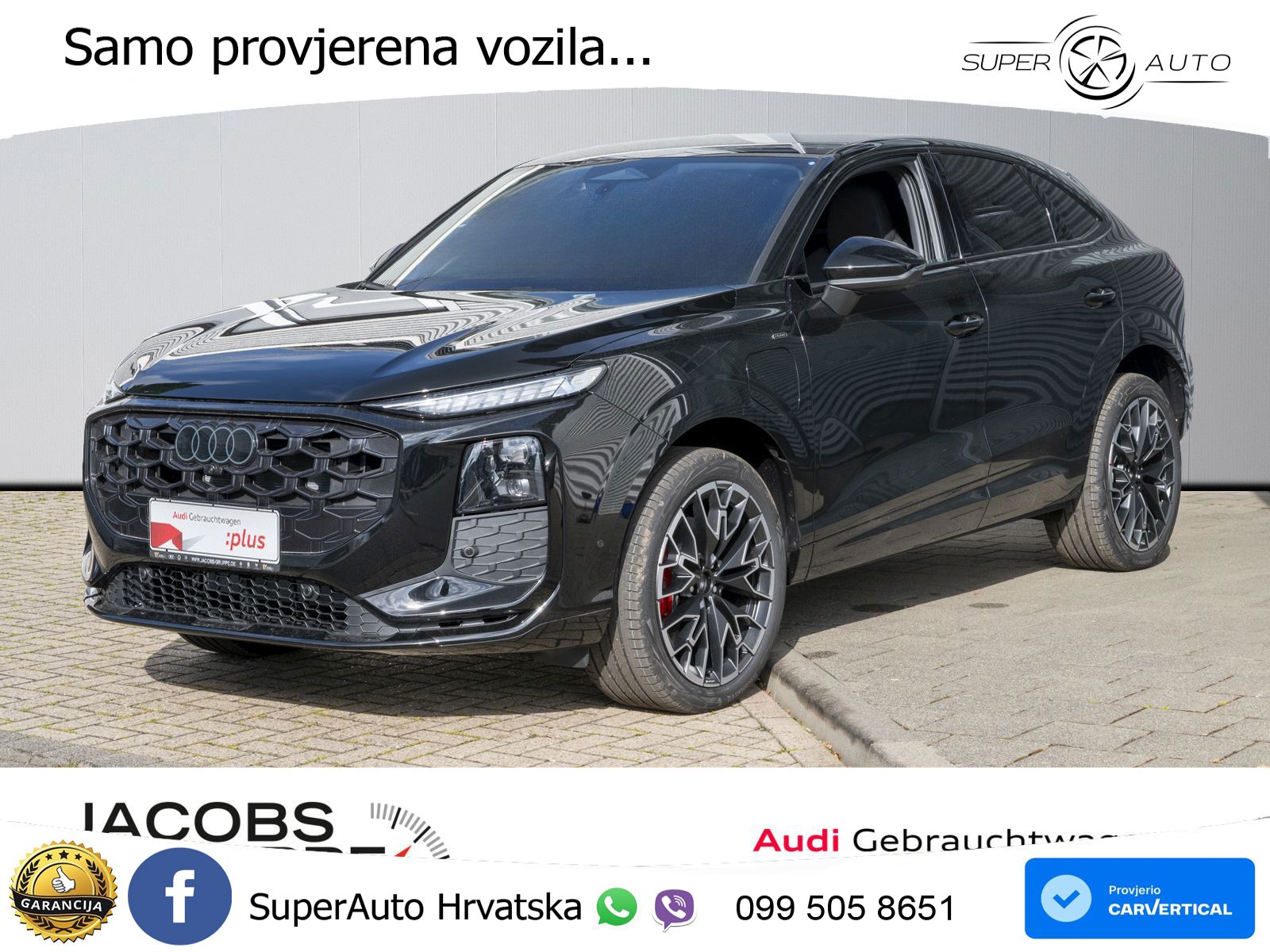 Audi Q3 Sportback 1.5 TFSIe (272 KS) S tronic S line LED+GR SJED+ACC