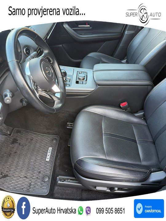Mazda CX-60 2.5 e-Skyactiv (328 KS) AWD Automatic LED+GR SJED+ACC