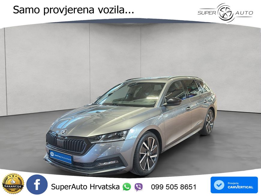 Škoda Octavia Combi 2.0 TDI (150 KS) DSG SportLine LED+GR SJED+ACC