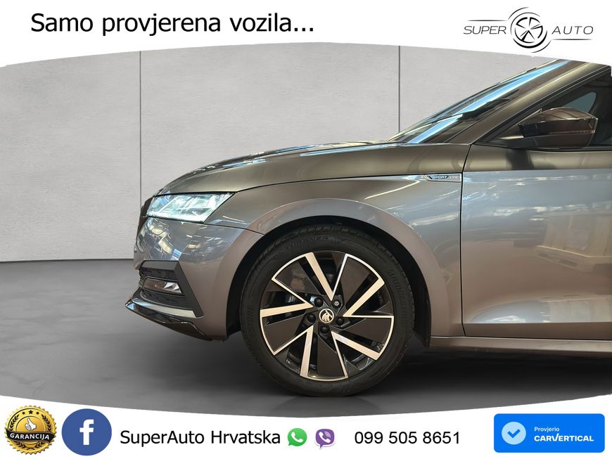 Škoda Octavia Combi 2.0 TDI (150 KS) DSG SportLine LED+GR SJED+ACC